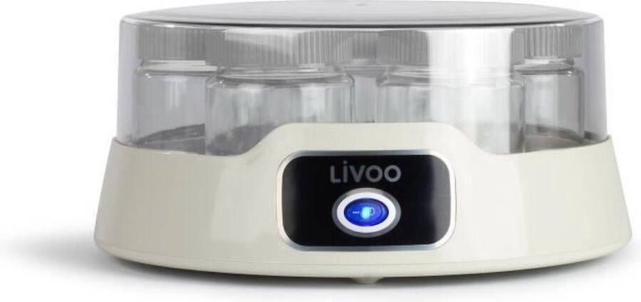 Livoo Yoghurtmaker DOP180G 14 glazen potten met schroefdeksel Inhoud per pot: 170ml - Foto 2