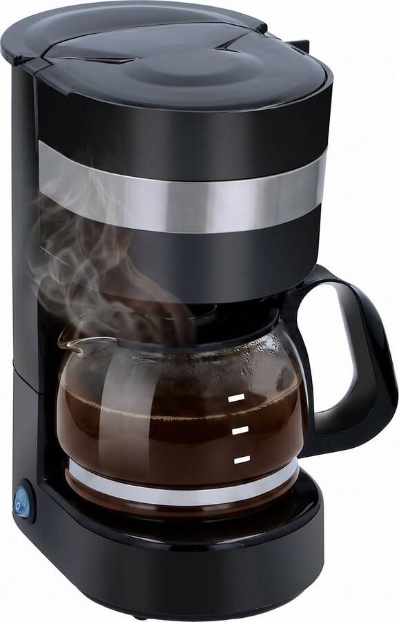 Lomera Koffiezetapparaat 24V Filterkoffiezetapparaat Koffiemachine Vrachtwagen Truck Koffiezetter Koffiezetapparaat Sigarettenaansteker Koffiemachine met Glazen Kan Koffiezetapparaat Warmhoudfunctie Koffiezetapparaat Druppelstop