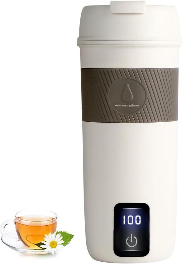Longziming -Elektrische Waterverwarmer Reis Waterkoker Draagbare Waterkoker Instelbare Temperatuur LCD Display RVS 304 Compact·Veilig & Snel Verwarmen 1 Stuk