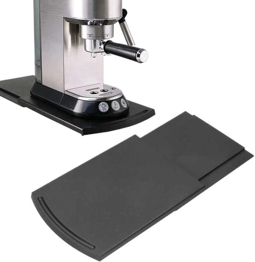 Longziming -Schuifmat voor Keukenapparaten – Geschikt voor Koffiemachines Broodroosters en Mixers – Duurzaam BPA-vrij ABS – Robuust en Draagkrachtig – Eenvoudig Schoon te Maken – Praktisch Schuifsysteem
