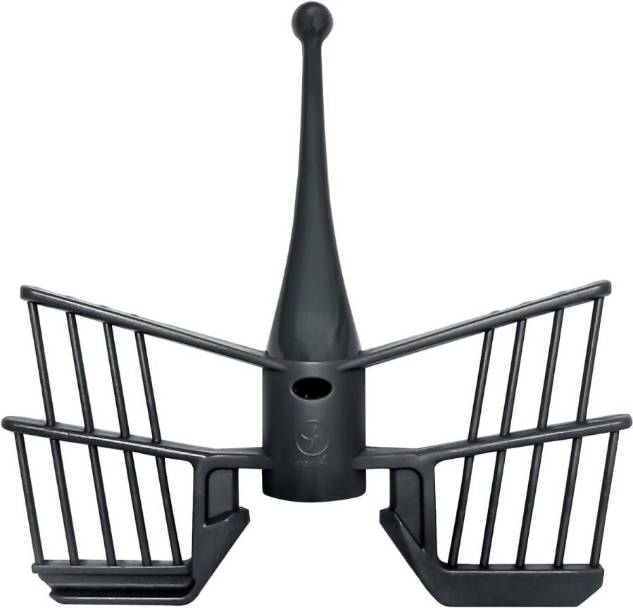 Longziming Vlindermixer voor TM5 TM6 TM31 – Voedselveilig Accessoire – Keukenmachine Reserveonderdeel – zwart