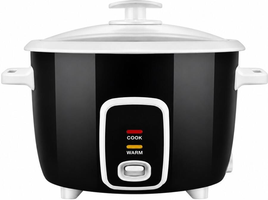 Lumière Couture Rijstkoker Rijst Koker & Voedselstomer 1.8 Liter Voedselstomer Stoommand Warmhoudfunctie Rice Cooker Wit