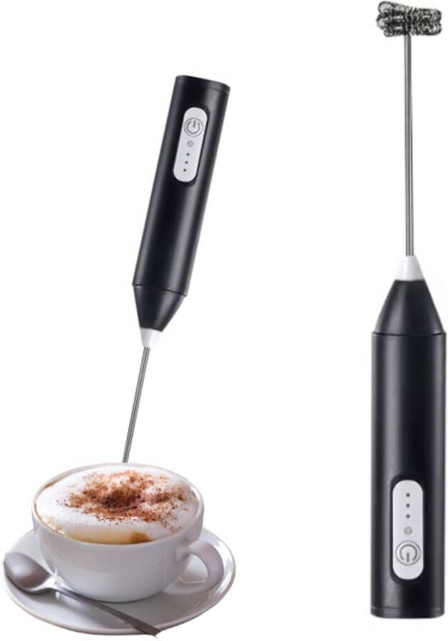 Lumiway Melkopschuimer USB Oplaadbaar Melkopschuimers Melkschuimer electrisch Melkklopper handmatig Melk Opschuimer