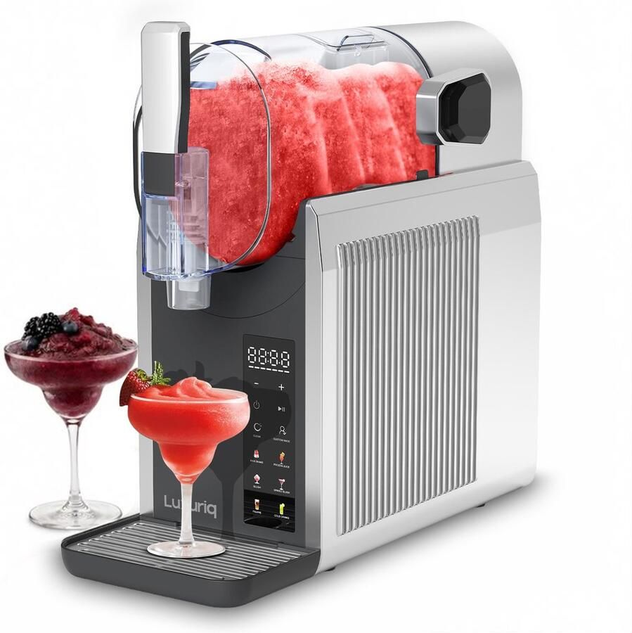 Luxuriq Slush Puppy Maker Slush Puppy Machine Milkshake Machine 7 Programma s 2 Liter Zelfreinigingsfunctie Slushi Granita Frappé Milkshakes en meer