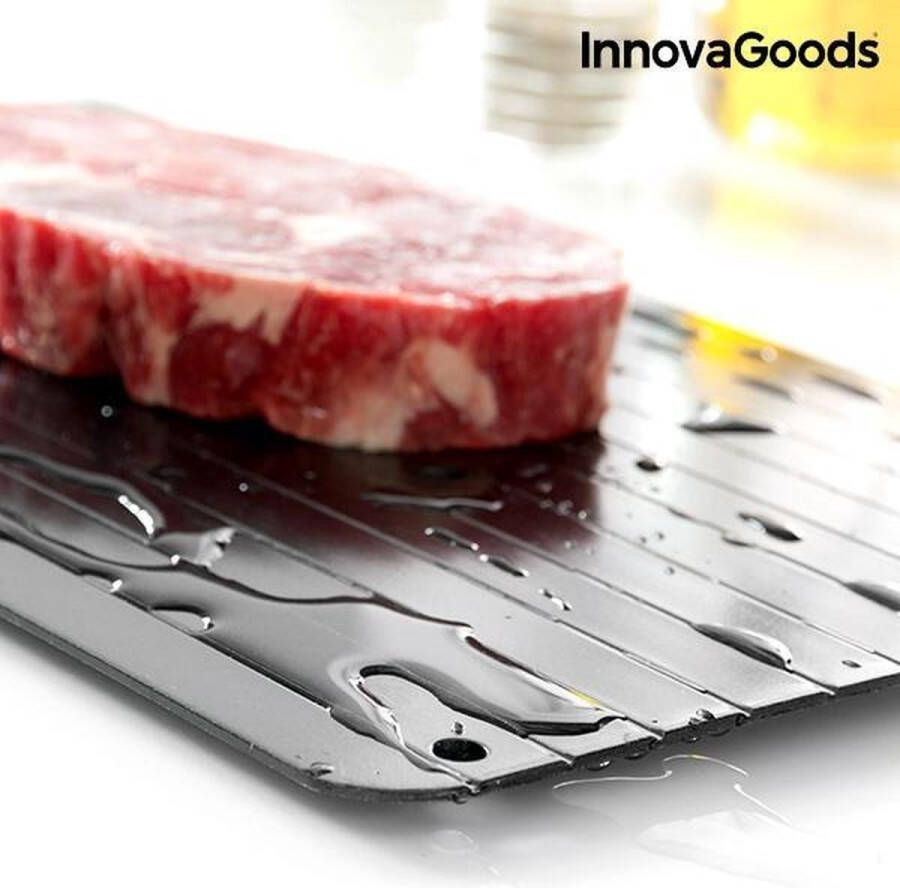 Luxury living Ontdooiplaat Snel vlees vis en gevogelte ontdooien Barbecue accessoires