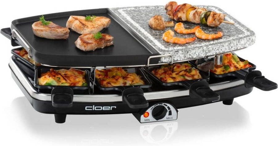 MaatShopXL Cloer 6435 Raclette Steengrill 8 Personen - Foto 3