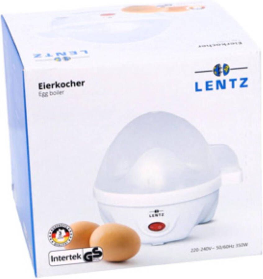 MaatShopXL Lentz Eierkoker voor 7 Eieren Wit