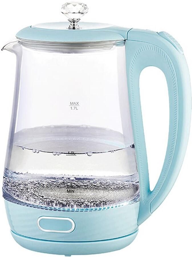 Maestro Glazen waterkoker MR-052-BLUE 1 7 liter 2200 W blauw