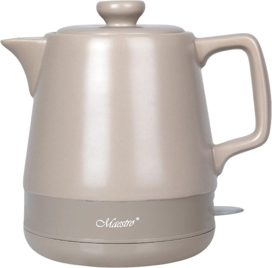 Maestro MR-071 Keramische waterkoker 1l 1200W Beige