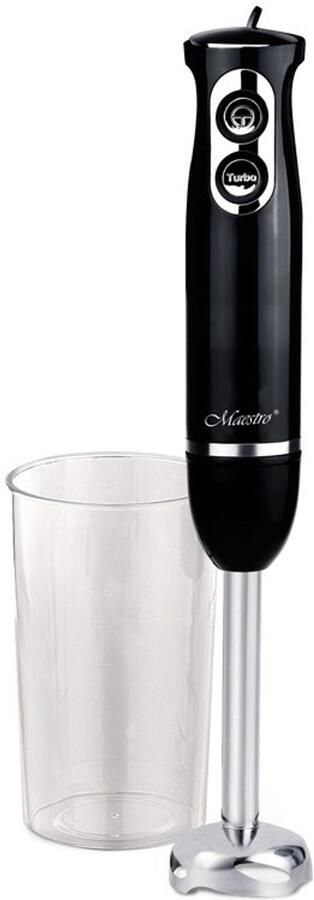Maestro MR-511 blender met afneembare kom 500 W roestvrij staal en kunststof zwart