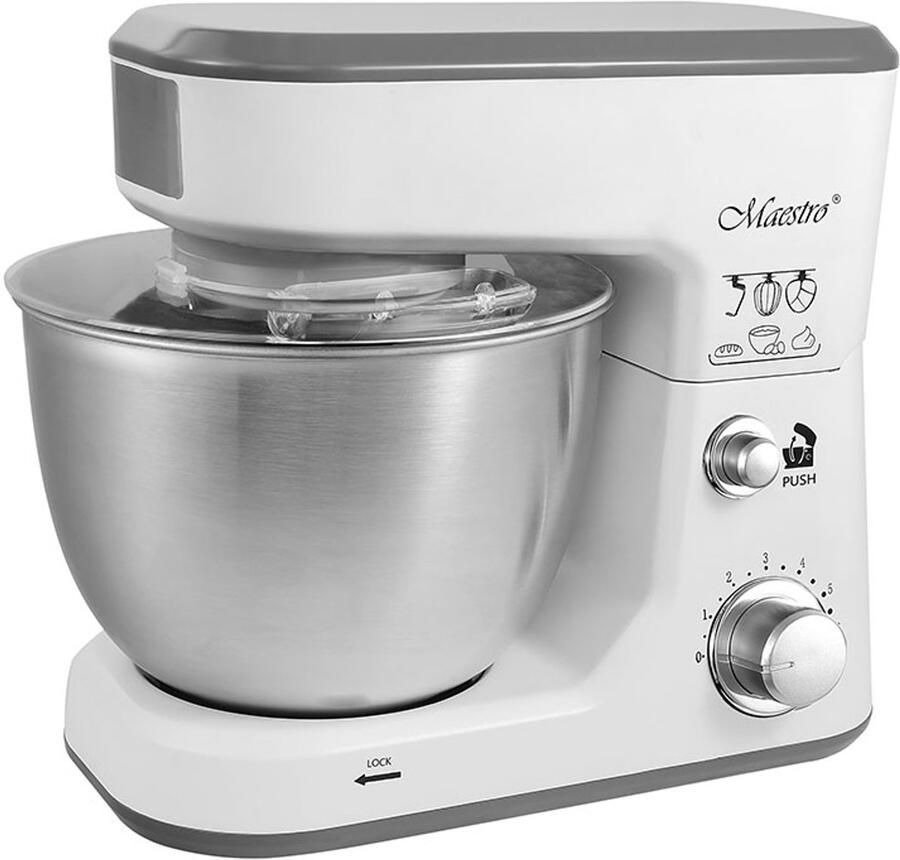 Maestro MR-560 Keukenmixer 500W 6 snelheden 4L kom