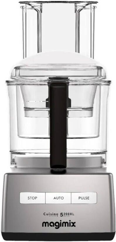 Magimix Foodprocessor CS 5200 XL Mat chroom