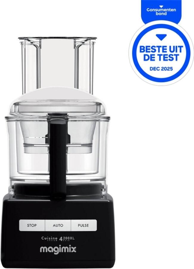 Magimix CS 4200 XL Foodprocessor Keukenmachine Zwart