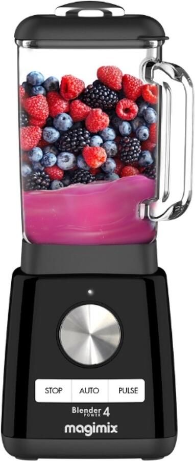Magimix Power Blender Smoothie Maker 1 8 Liter Ice Crusher Zwart
