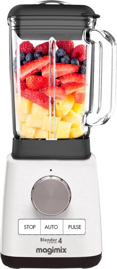 Magimix Power Blender Smoothie Maker 1 8 Liter Ice Crusher Wit - Foto 1