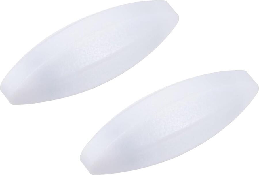 Magnetische mixer 35mm olijfvorm PTFE coating wit ideaal voor laboratorium m-winkel 2 stuks m-winkel