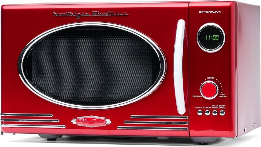 Magnetron 800 watt 25 4 liter Rood