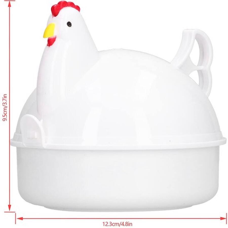 Magnetron eierketel 4 eieren waterkoker eieren stoom snelkoken harde eieren stoomkoker apparaten ei ketel keuken huishouden keuken kantoor restaurant café
