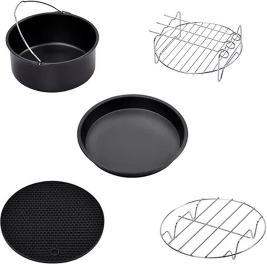 Mariv Airfryer Accessoires 16 Stuks Airfryer Bakpapier Aifryer Philips XXL & XL Airfryer Tefal Airfryer Bakvorm Keuken Airfryer XL Airfryer XXL Bakpapier Airfryer ø 20 cm - Foto 2