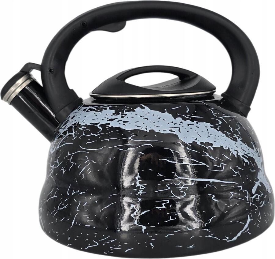 MAS TERPAN Emaliowane Traditionele Ketel 3 3L Fluit Inductie