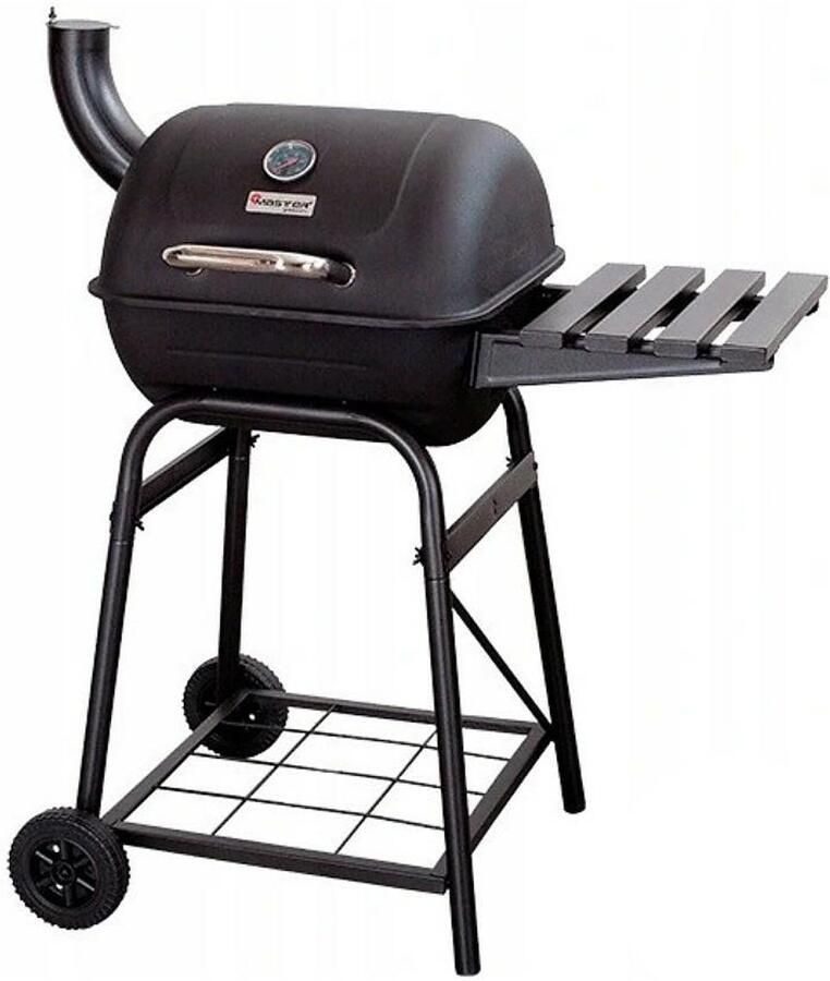 Master Grill MG508 Serie Houtskool Locomotief BBQ Thermometer Rookoven