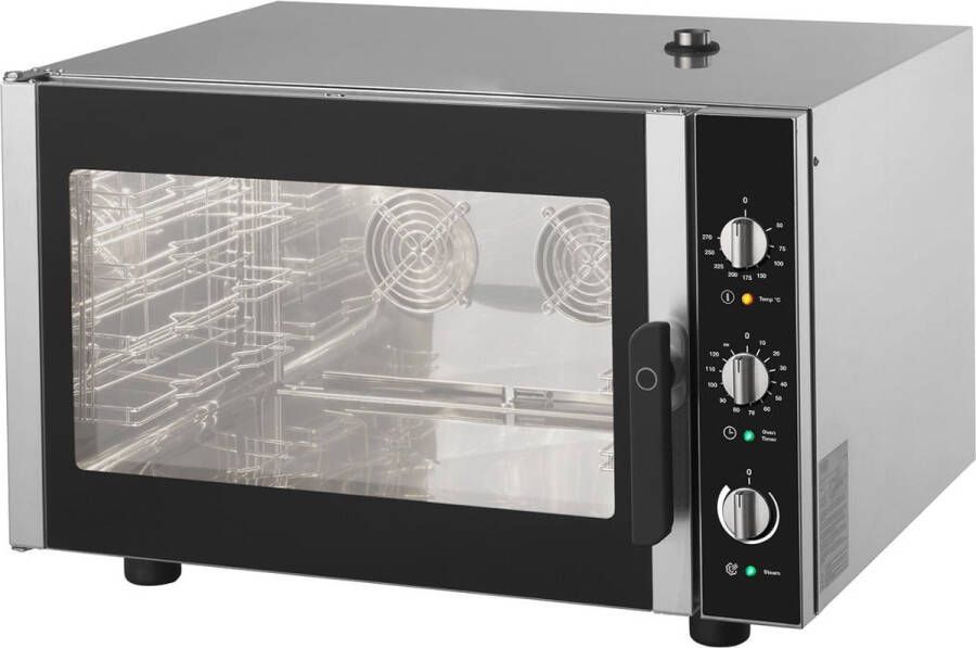 Maxima Combisteamer 4 Bakken (1 1 GN 60 x 40 cm) Analoog 400V - Foto 3