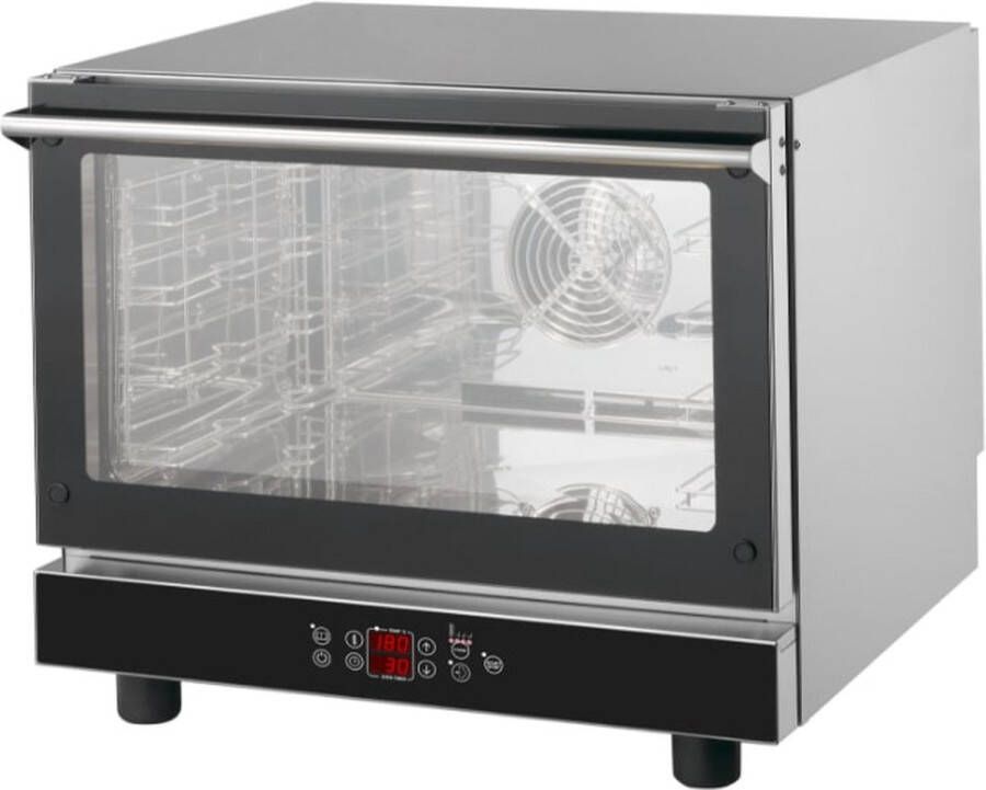 Maxima Combisteamer 4 Bakken (1 1 GN 60 x 40 cm) Digitaal Display 400V - Foto 5
