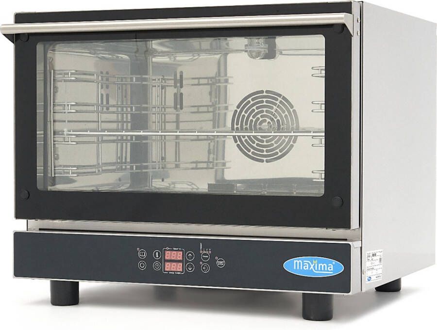 Maxima Combisteamer 4 Bakken (1 1 GN 60 x 40 cm) Digitaal Display 400V - Foto 3