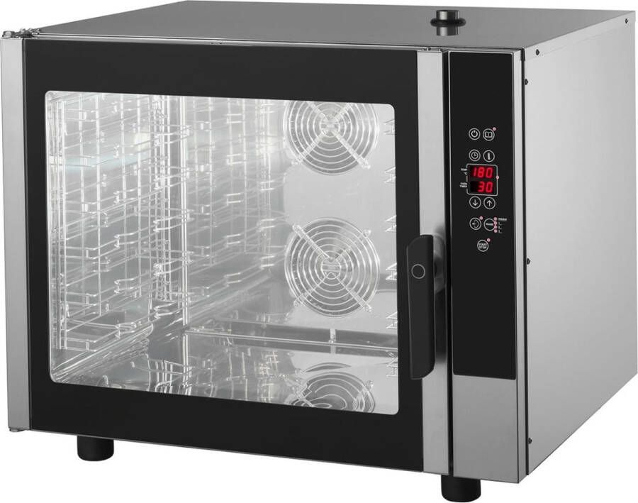 Maxima Combisteamer 6 Bakken (1 1 GN 60 x 40 cm) Digitaal Display 400V - Foto 2