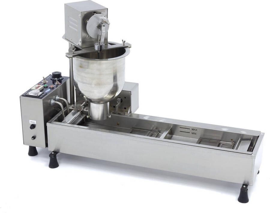 Maxima Donutmaker 500 Donuts Uur Automatisch Frituurpan met Draaisysteem Donut Maker