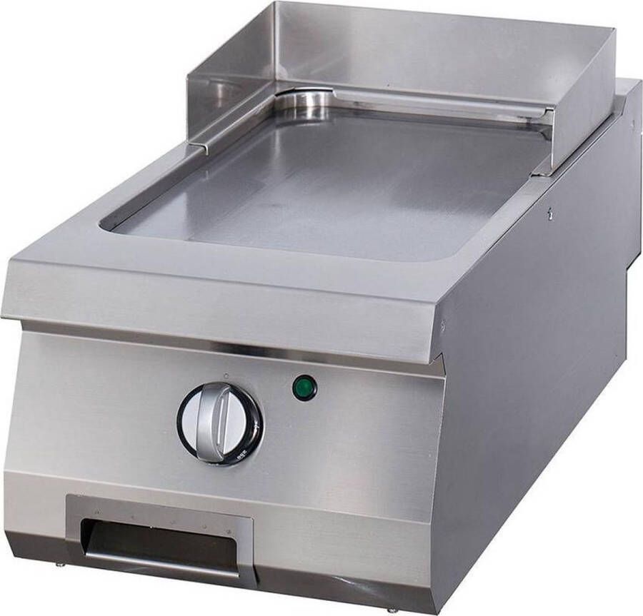 Maxima Heavy Duty Grillplaat Glad Chroom Enkel 70 cm Diep Elektrisch Kookapparatuur Grillplaat
