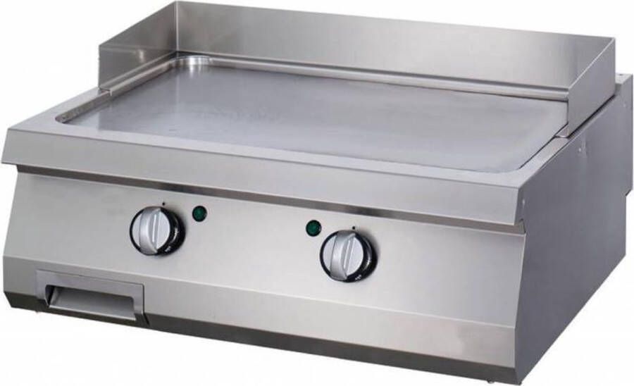 Maxima Heavy Duty Grillplaat Glad Dubbel 70 cm Diep Gas