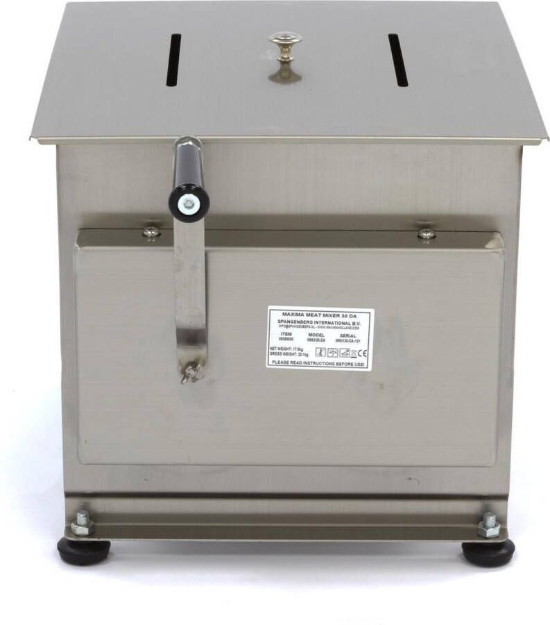 Maxima IJsblokjesmachine met 60 KG Opslagruimte 100 Kg Dag Holle IJsblokjes Luchtgekoeld Horeca IJsblokjes Machine RVS - Foto 2