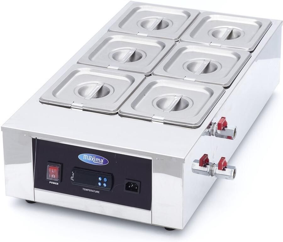 Maxima Chocoladesmelter 6 x 1 6 GN 10 cm