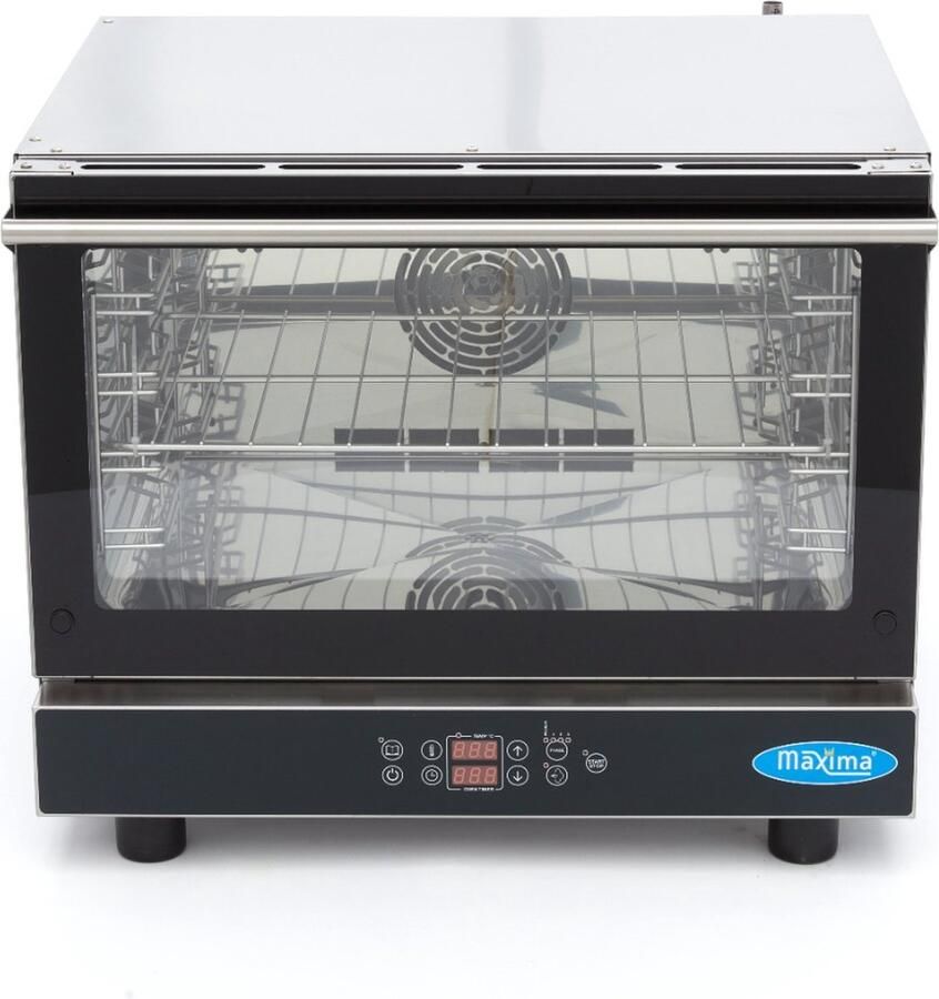 Maxima Combisteamer 4 Bakken (1 1 GN 60 x 40 cm) Digitaal Display 400V - Foto 2