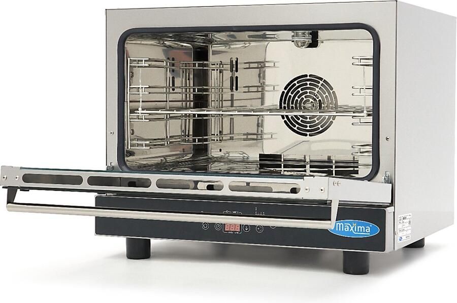 Maxima Combisteamer 4 Bakken (1 1 GN 60 x 40 cm) Digitaal Display 400V - Foto 4