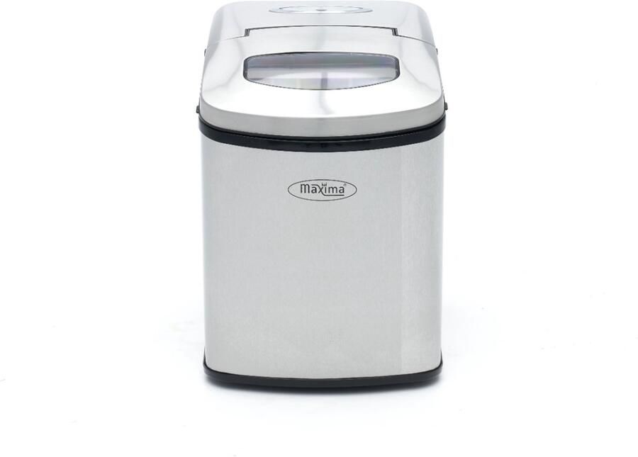 Maxima Ijsblokjesmachine 10-12 Kg Dag Holle Ijsblokjes Luchtgekoeld Zilver - Foto 5