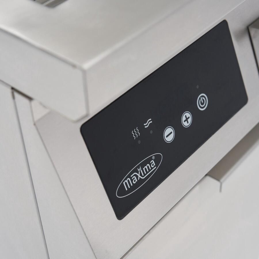 Maxima Inductie Grillplaat 700 Glad 5000W Enkel met Onderstel - Foto 2