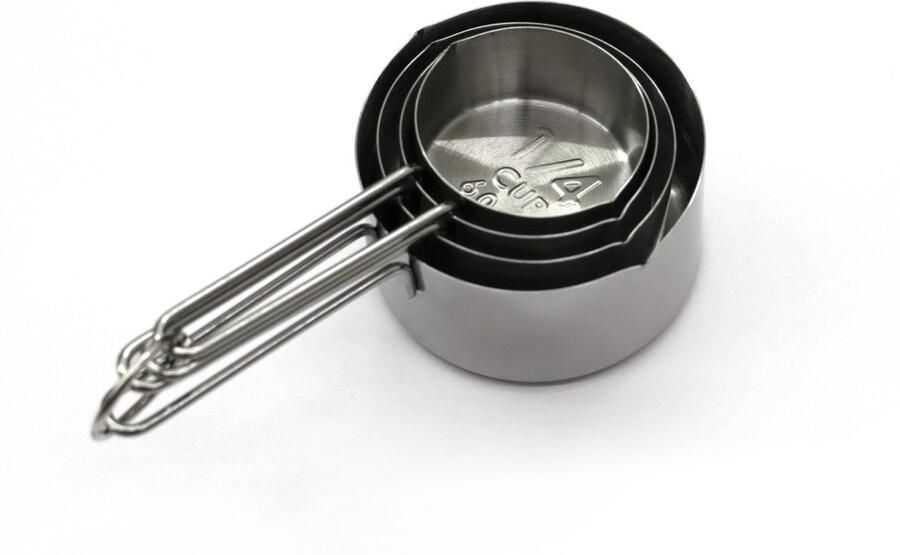 Maxima Maatbeker Set 4 Stuks 60 80 125 250 ml