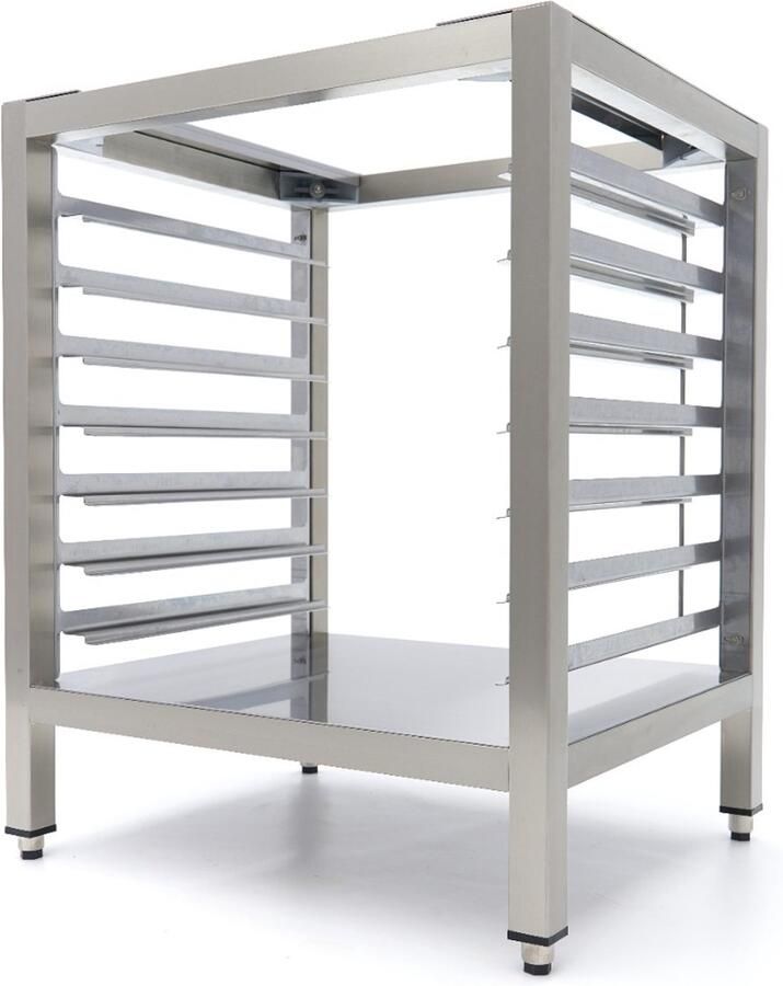 Maxima Onderstel met plank voor Combistoomoven Geleider set 7x 1 1 GN - Foto 2