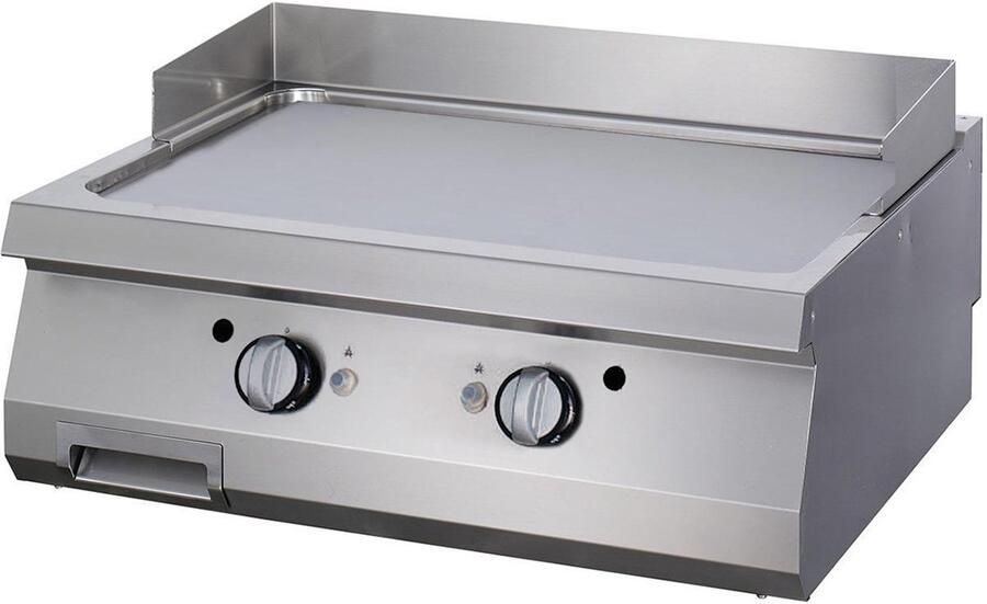 Maxima Premium Grillplaat Glad Dubbel 90 cm Diep Elektrisch