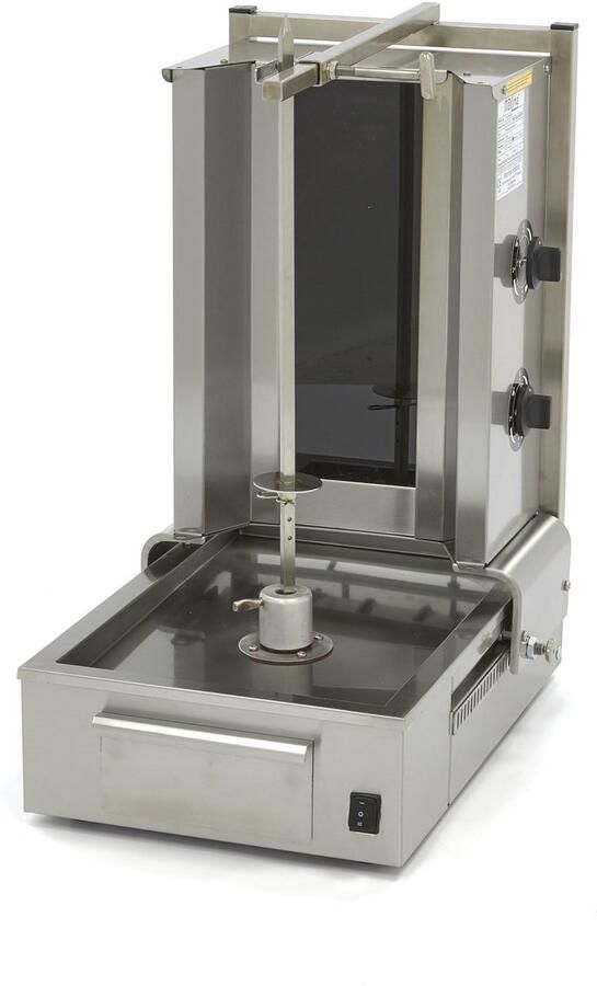 Maxima Shoarma Grill 2 Branders 20 Kg Vlees Elektrisch Kookapparatuur Doner Kebab Grill
