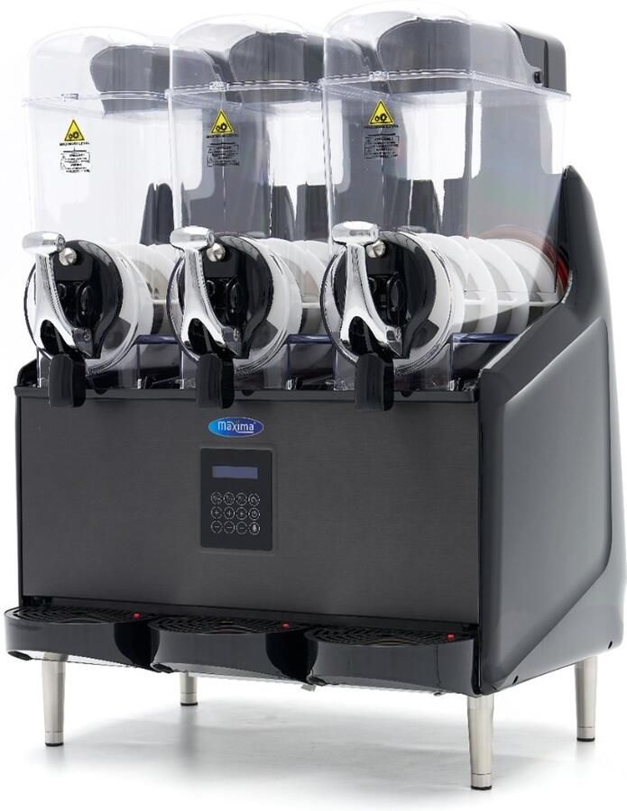 Maxima Slush Puppy & Granita Machine 3x 12L Digitaal Display