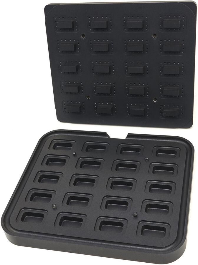 Maxima Tartelette Vorm Rechthoek 64x41 45x22 mm 20 stuks