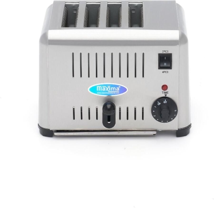 Maxima Toaster 4 Boterhammen Kookapparatuur Broodrooster