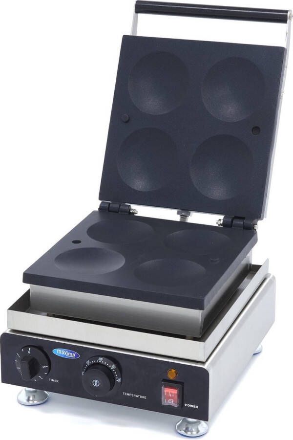 Maxima Pannenkoekmaker Amerikaans 4 Stuks Ø 10 cm Kookapparatuur Pannenkoekmaker