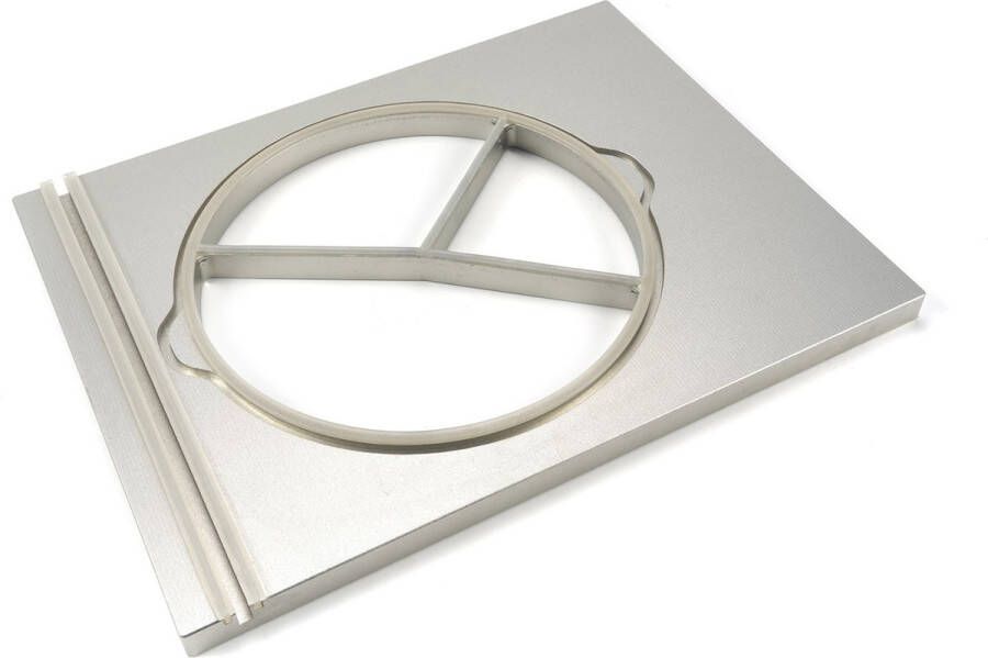 Maxima Pearl Round Tray Ø 250 mm Large 3 Compartments