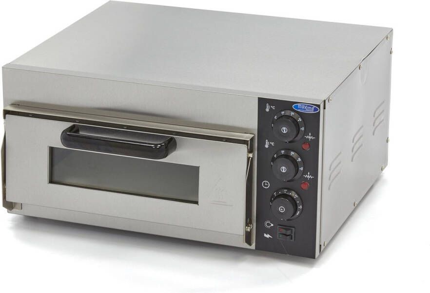 Maxima Pizza Oven voor 1 Pizza Ø 40 cm Compact Geschikt voor Pizza Brood Taart Makkelijk Verplaatsbaar Pizzaoven tot 350°C - Foto 2