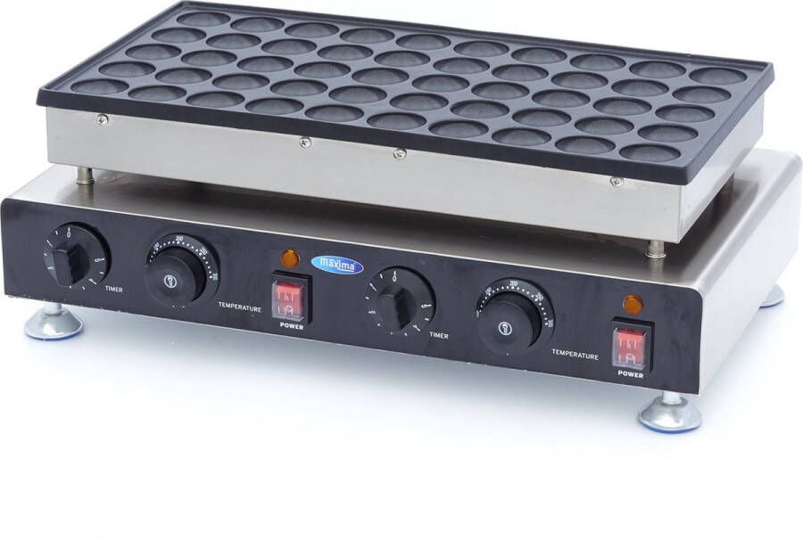 Maxima Poffertjesplaat 50 Stuks Ø 4 3 cm - Foto 4