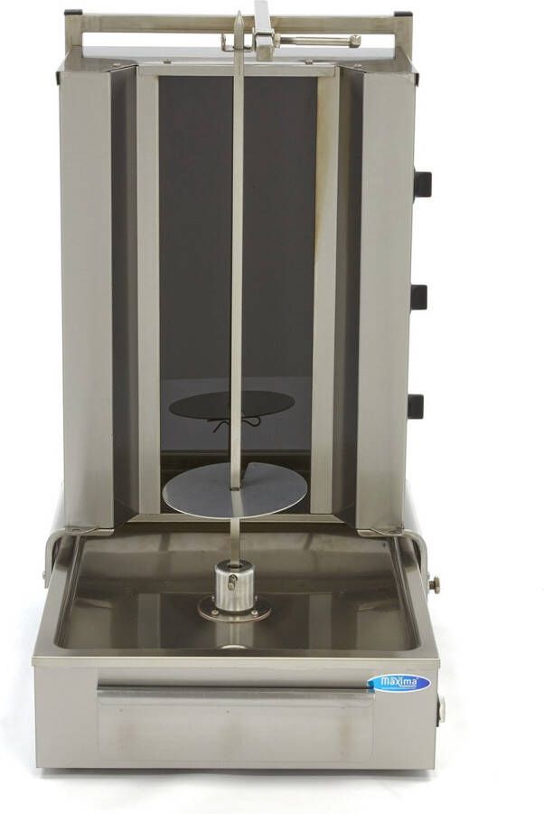 Maxima Shoarma Grill 3 Branders 40 Kg Vlees Elektrisch Kookapparatuur Doner Kebab Grill